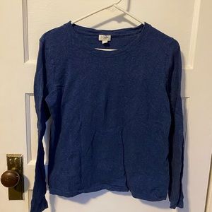 J Crew long sleeve crew neck girlfriend tee